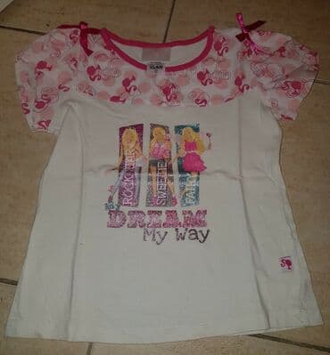 puma majica srbija: Original preslatka Barbie majica za devojcice. Broj 5. Sa aplikacijom — 1