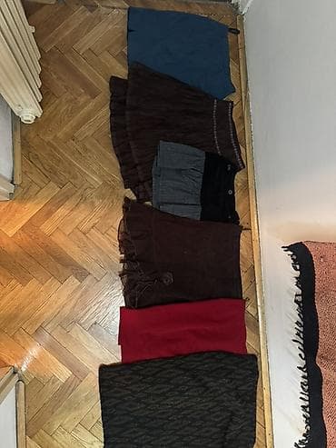 bordo plisirana suknja: Lot suknji – razni modeli, boje i dužine 50 e - Oko 24 ženske suknje — 3