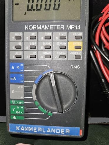 mašina za poliranje auta: Digitalni multimetar KAMMERLANDER NORMAMETER MP14 (RMS) - Merenje — 3