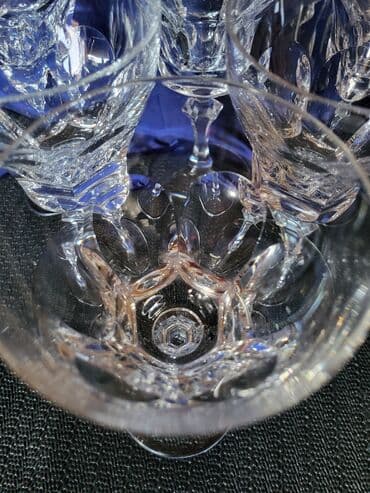 swarovski case za vino cena: Case nove kristal duvano staklo za vino,nemacke 70te. Case — 8