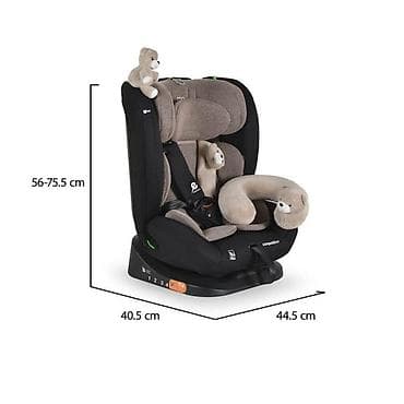 Autosedišta: Auto sedište za decu Competition 40–150 cm – Cool Beige MONI Šifra — 3