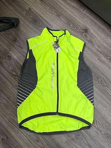 Sweatpants: Nov prsluk za bicikliste BTWIN, veličine XL. Prednji deo vodootporan i — 6