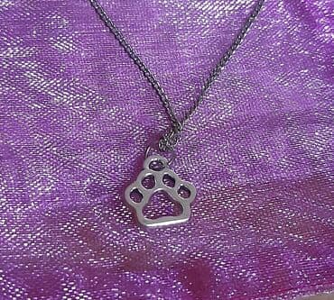 adidas samba srebrne: Pendant necklace, Material: Stainless steel — 28