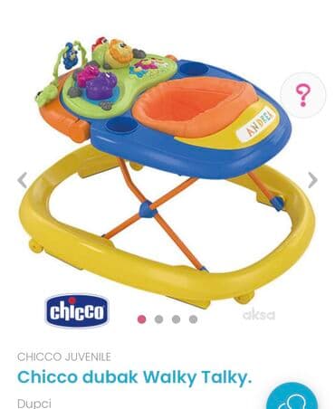 Children's Items: Chicco dubak Walky Talky malo koriscen — 1