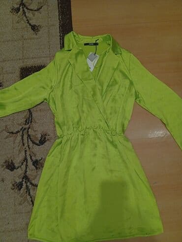 Bershka M, bоја - Crna, Koktel, klub, Dugih rukava — 1