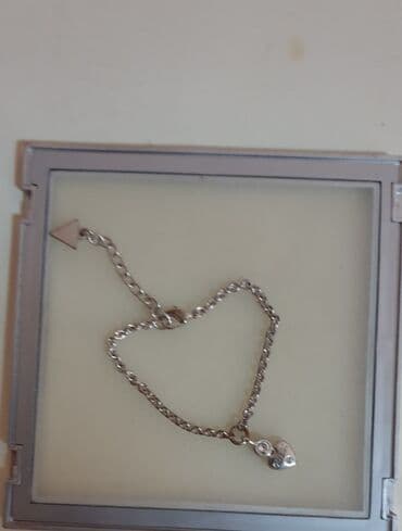 srebrni lancic cena: Charm bracelet, Esprit, Material: Stainless steel — 1