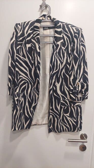 only marka odece: Zara, L (EU 40), Viscose, Animal — 1