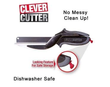 lazy bag za decu: Clever Cutter-2u1 kuhinjski nož i daska. Clever Cutter kombinuje — 4