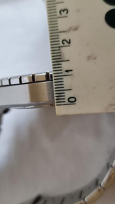 sat zenski: Dva muška ručna sata – sportsko/ronilački stil, čelične narukvice. 1) — 4