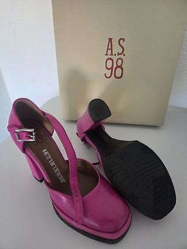 ps cipele zenske: A.S.98 ženske cipele na štiklu – roze - Brend: A.S.98 (kutija — 4