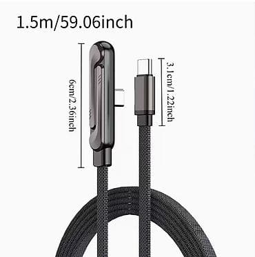 aparati za kokice na plin: AFGVK USB‑C kabl sa magnetnim konektorom i kopčom - Interfejs: USB‑C — 4