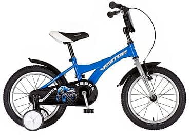 hot wheels hobotnica: Bicikl kids Visitor Truck 16" 9" V-brake, kontra, za visinu 105–125 cm — 3