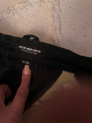 žuti sako: SHIMA ženske moto pantalone – model Giro Lady, boja crna - Veličina — 2