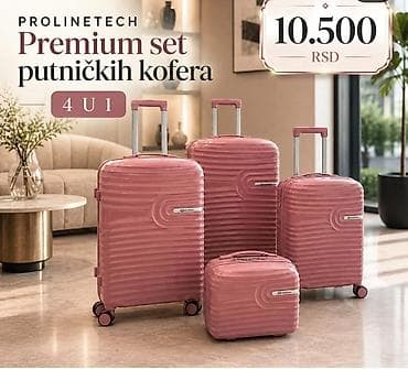 victoria secret parfemi cena: PROLINETECH Premium set putničkih kofera – 4 u 1 - Elegantni — 1
