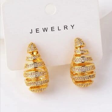 zimske jakne c a: Clip-on earrings, Material: Stainless steel — 4