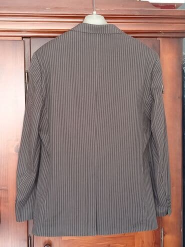 Pantalone: Sako, M, H&M, bоја - Braon, Pamuk — 27