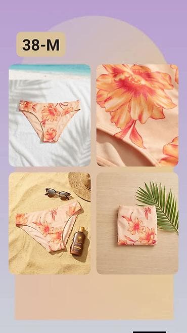 dr luigi kozne papuce cena: Ženske bikini gaćice – veličina 38 (M) - Model: klasičan bikini kroj — 1