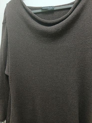 ogrlica srce: One size, Jednobojni, bоја - Braon — 2