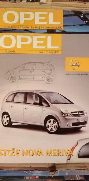 legendarni automobili broj 8: Prospekti automobila Opel,cena za kom — 11