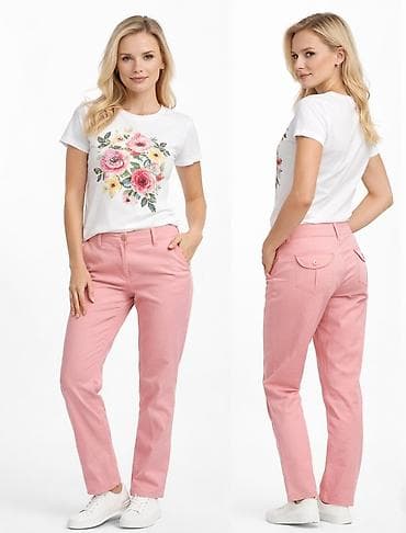 baletanke bele: Puder roze pantalone Vel 30 Savršene Super model i kvalitet uvoz — 3
