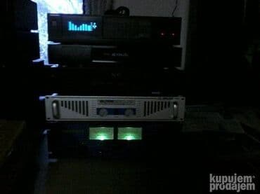 Audio tehnika: Mc crypt pa-940 ; 2x250w; nepopravljano, vu metri svetle zeleno — 3