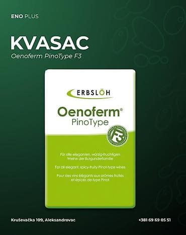 Oenoferm® PinoType F3 (0,5 kg) - precizna fermentacija za eleganciju i