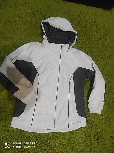 bela kapa: Jakna velicina L, bez tragova nosenja. Duzina 71 Rukavi mereno od — 10