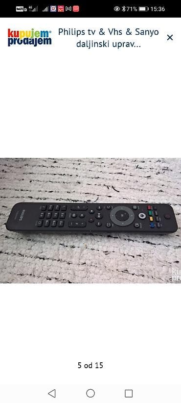 patrone za frizider: Philips univerzalni daljinski upravljač za TV/Video - Model brenda — 4