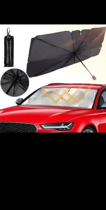 mrezice za prozore auta: Suncobran za vetrobransko staklo automobila, crne boje. Ovaj suncobran — 1