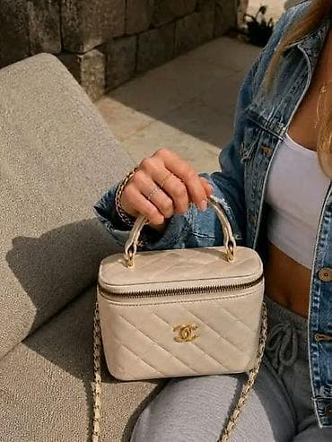 mindjuse belo zlato: Chanel damska torbica A klasa sa prošivenim (kvadratnim) — 7