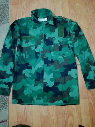 h: Shirt Long sleeves, L (EU 52), M (EU 50), S (EU 48), Angelinamara, color - Multicolored, Cotton — 1