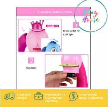 muzicki sto: Peppa pig projektor za crtanje Edukativni sto sa projektorom za — 6