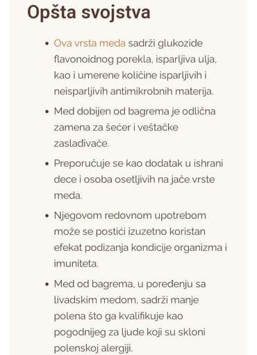 med na veliko: Domaci med bagrem 1400 din — 3