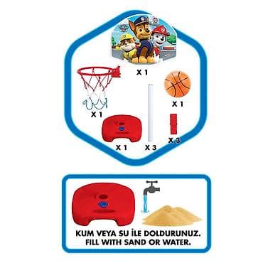 patrolne sape ranac za vrtic: Paw Patrol set za košarku – 155 cm Šifra proizvoda: 038804-60 — 3