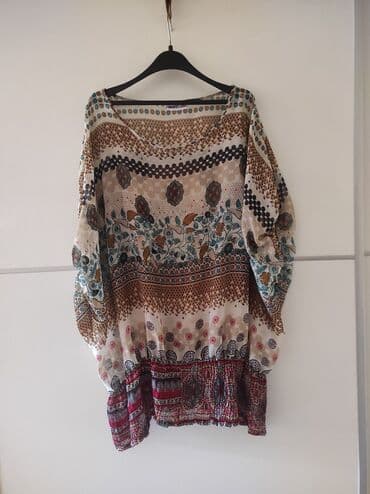 dugacke kosulje: Oks By Oksana Demchenko, 2XL (EU 44), Polyester, color - Multicolored — 1