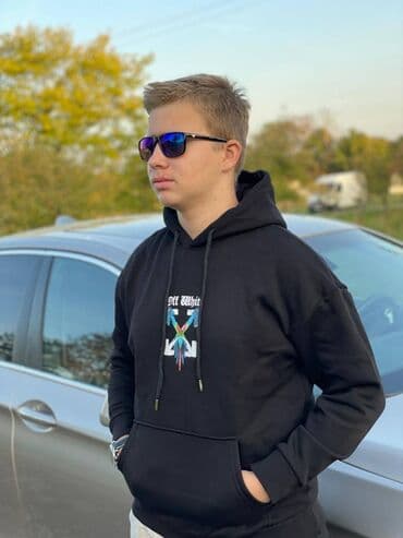 Duksevi: Off White muški duks sa kapuljačom Novo Veličine s m l x 2xl 3xl fb — 2