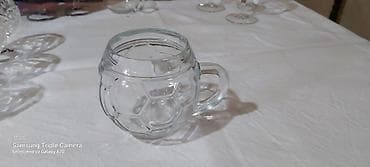 plasticne case za desert novi sad: Stakleni set za posluživanje – dekorativne posude i čaše - Velika — 3