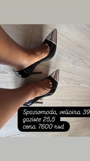zenske kozne cipele ravne: Salonke, 39 — 1