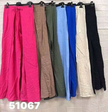 lidl lanene pantalone: Regular rise — 2