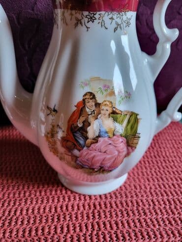 Antikviteti: Servis za kafu,nov,Fena porcelan nemacki 70te. Servis za 6 osoba — 18