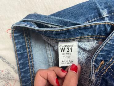 Women's Pants, Jeans, Shorts: Farmerke, veličina 31, nema puno elastina, udobne, čvrst teksas — 4