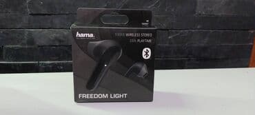 iznajmljivanje zvucnika nis: Hama Bluetooth Freedom Light crne slusalice Potpuno nove, u vrlo — 5