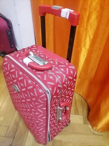 teget torbe: Medium suitcase, color - Pink — 2