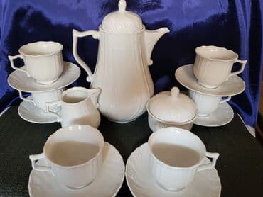 swarovski kristali cena: Servis za kafu 1974 do 1989g Schirnding porcelan Bavaria. Servis za 6 — 1