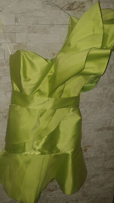 haljine secene ispod grudi: S (EU 36), color - Green, Evening, Other sleeves — 3