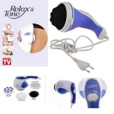 masažer za vrat i ramena: 1900dinara Masažer Relax and Spin Tone Relax & Tone ručni — 3