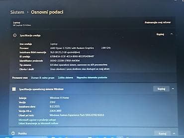 plastation 3: HP 15-fc0008nm (7S4T4EA) laptop - Ekran: 15.6" FHD 1920x1080, IPS — 2