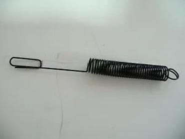 Opruga sa kukom i ručkom - Tip: zatezna opruga sa integrisanom