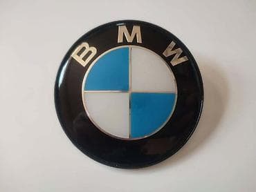 metal detector cena: ZNAK CRNA BORDURA 82MM ZA BMW SERIJA 1, SERIJA 3, SERIJA 5 | Prednji — 1