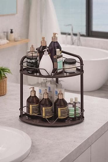 sto za sminkanje uradi sam: 🛁 Binca polica za kupatilo – 2 nivoa Praktična i elegantna polica za — 1